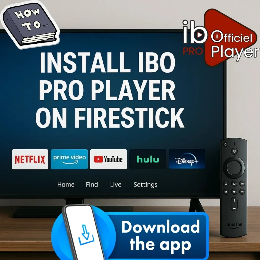 Install IBO Pro Player on Firestick
