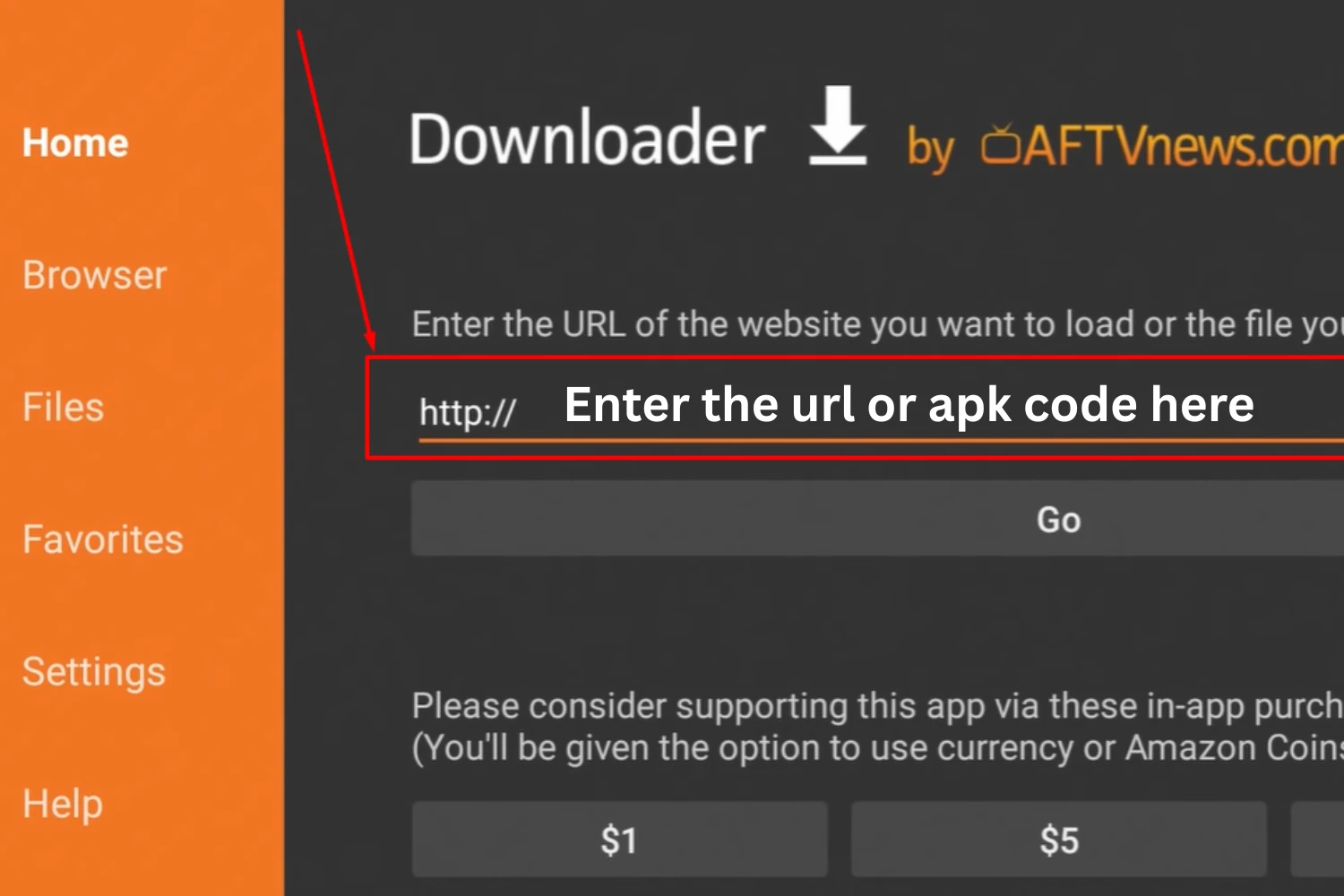 install ibo pro with downloader app