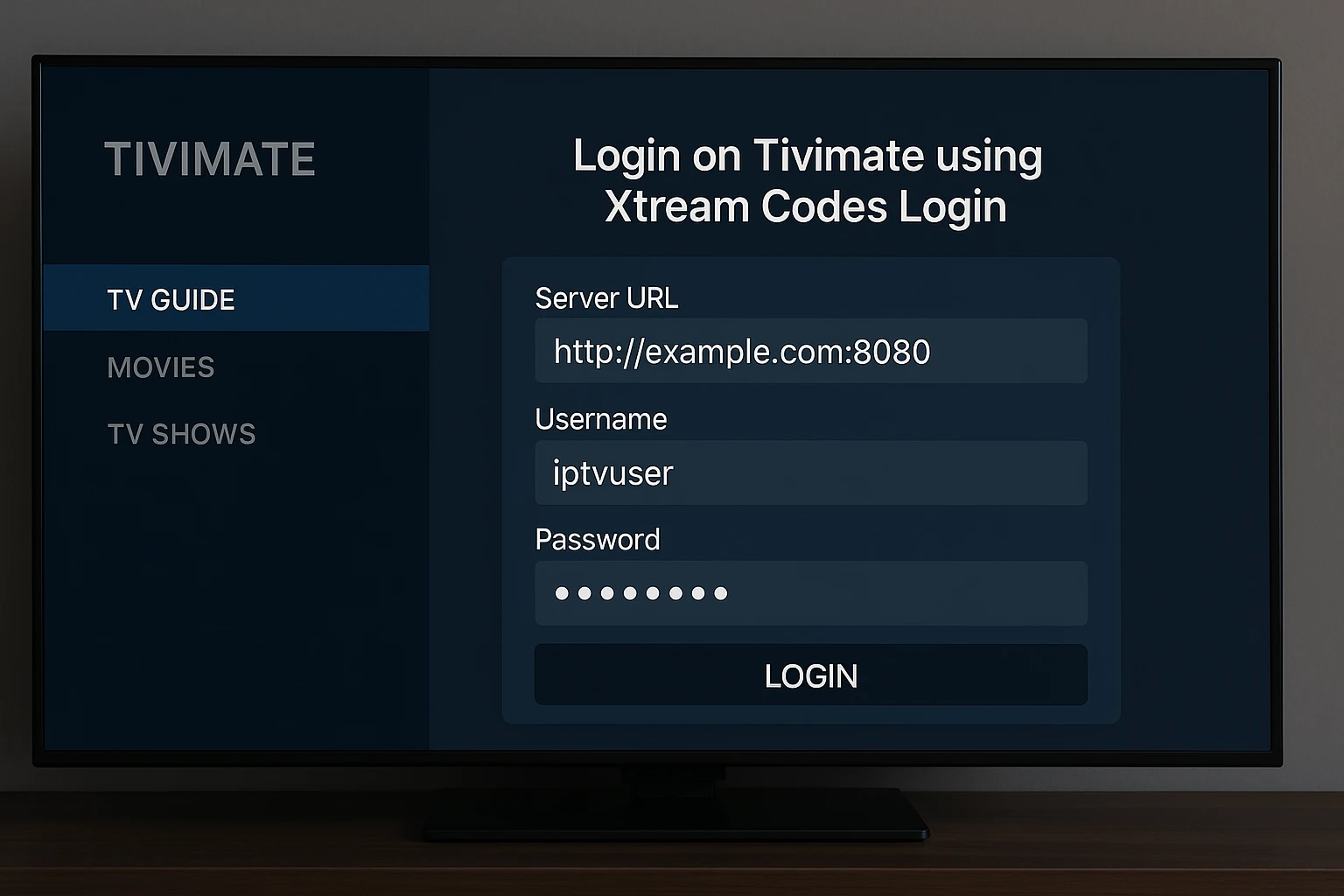 setup iptv on tivimate
